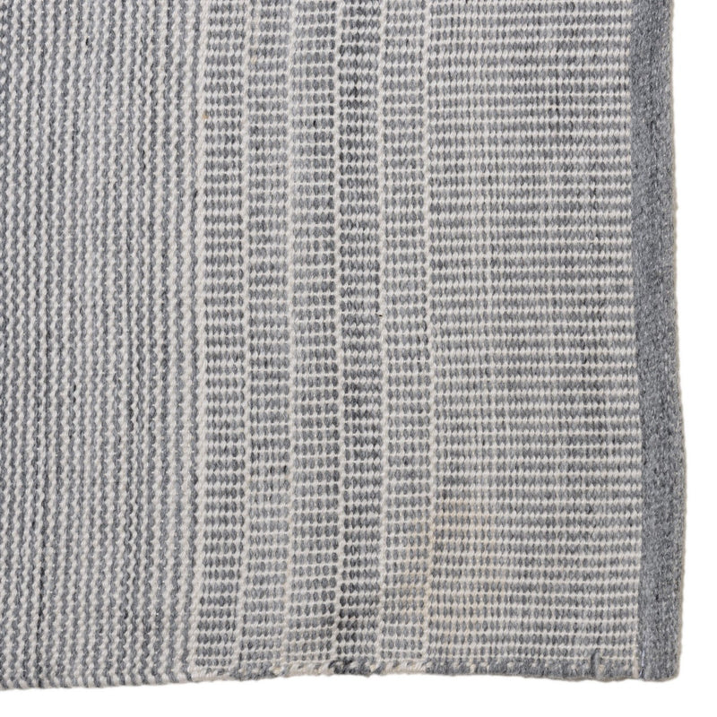 Quentin - Tapis D'Extérieur - Polyéthylène - Gris/Blanc