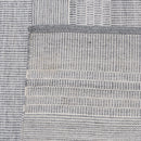 Quentin - Tapis D'Extérieur - Polyéthylène - Gris/Blanc