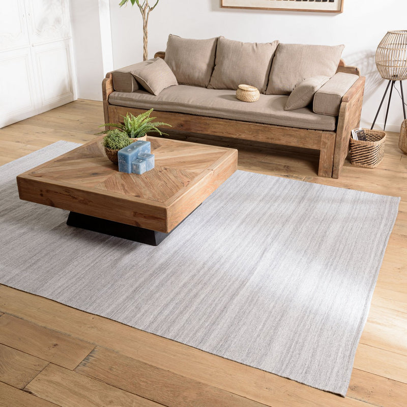 Quentin - Tapis D'Extérieur - Polyéthylène - Gris