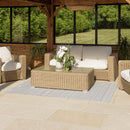 Quentin - Tapis D'Extérieur - Polyéthylène - Gris