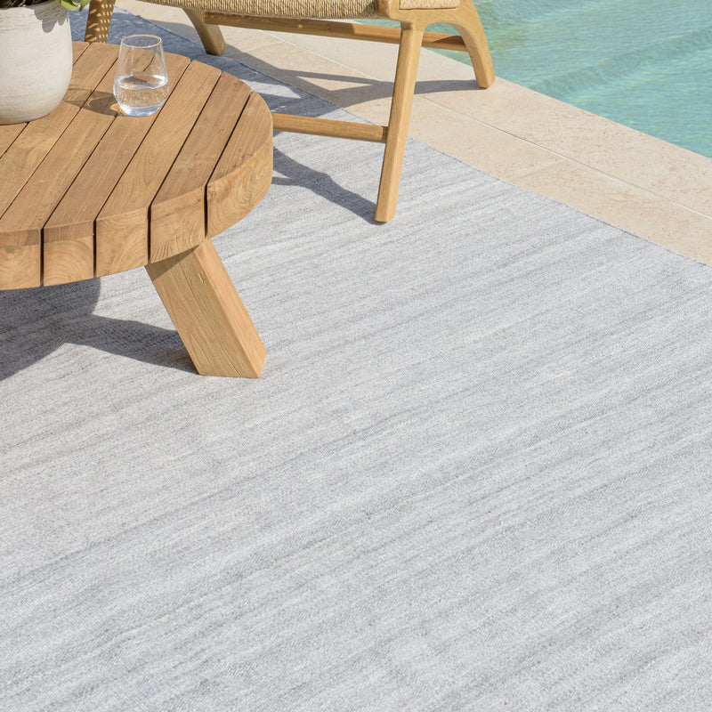 Quentin - Tapis D'Extérieur - Polyéthylène - Gris