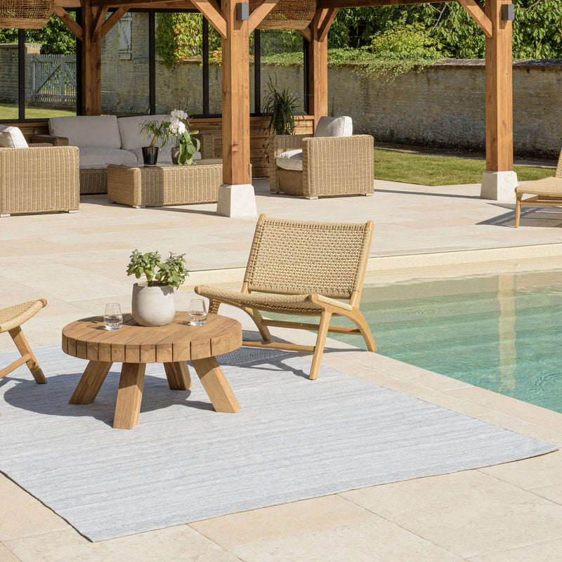 Quentin - Tapis D'Extérieur - Polyéthylène - Gris