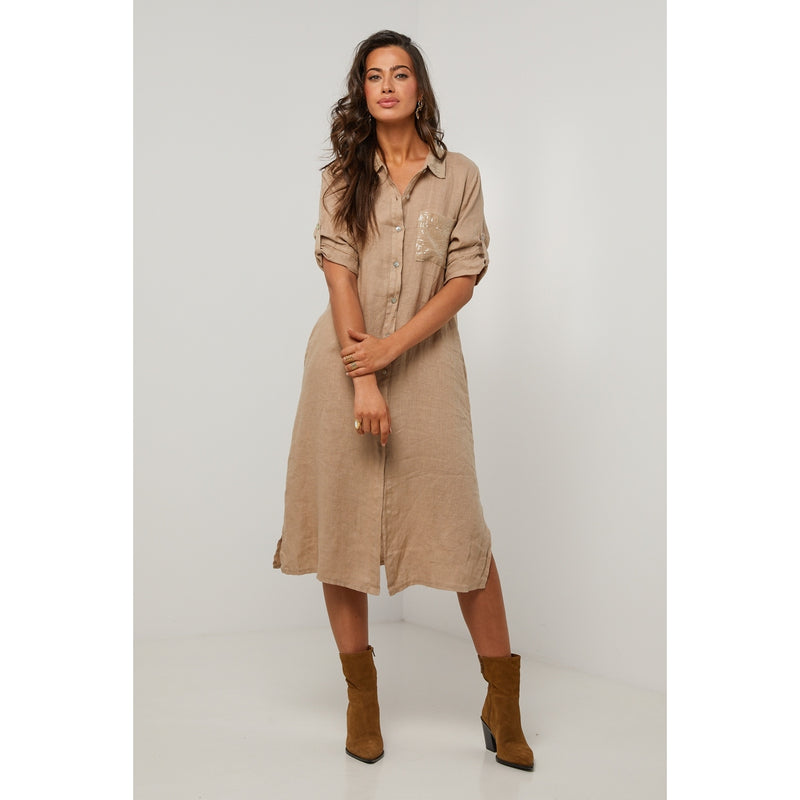 Vestido - Camello