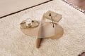 Aeris - Table Basse - Sapphire Oak/Transparent