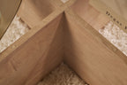 Aeris - Coffee Table - Sapphire Oak/Clear