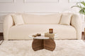 Aeris - Table Basse - Venezia Walnut/Transparent