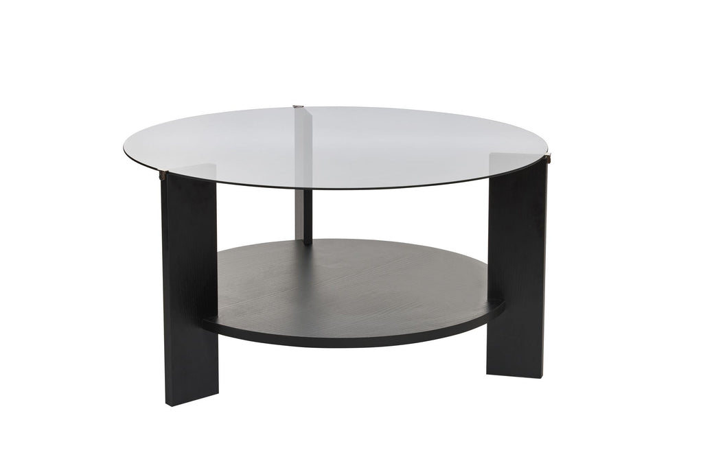 Clara - Mesa de Centro - Madera Negra/Ahumada