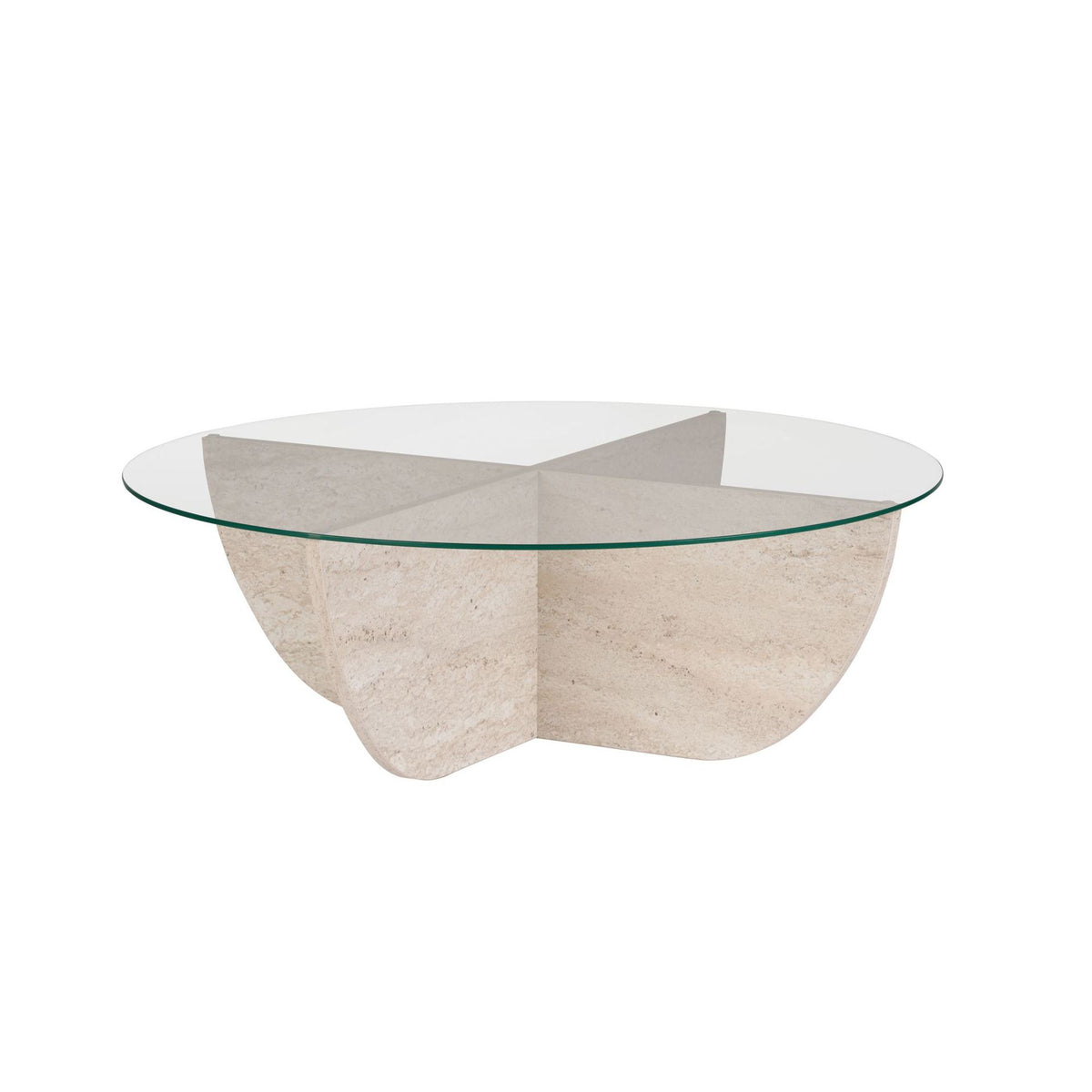 Liya - Mesa de centro - Travertine