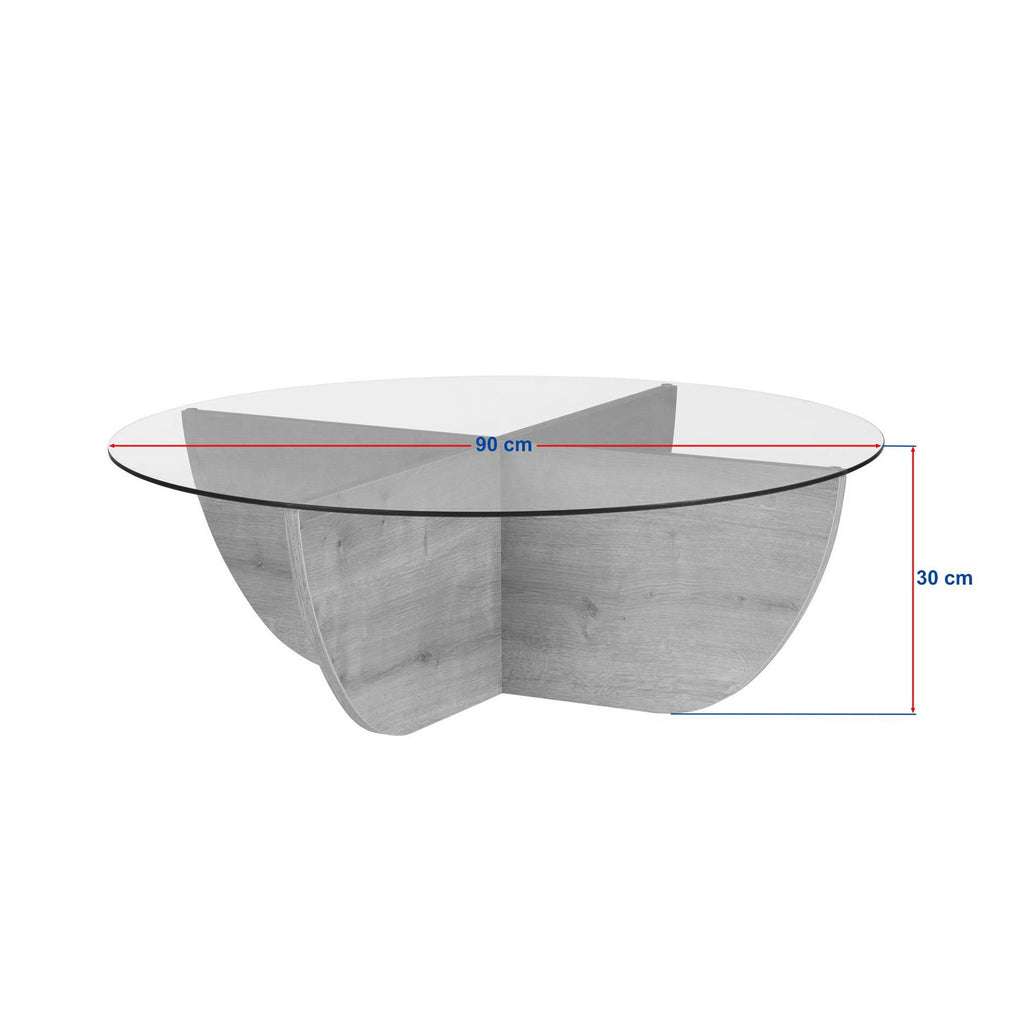 Liya - Mesa de centro - Travertine