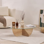 Liya - Coffee Table - Sapphire Oak