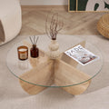 Liya - Coffee Table - Sapphire Oak