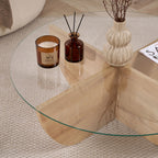 Liya - Coffee Table - Sapphire Oak