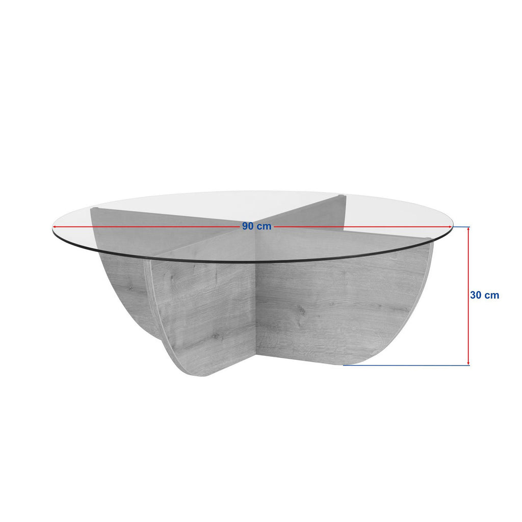 Liya - Table Basse - Venezia Walnut