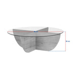 Liya - Table Basse - Venezia Walnut