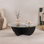 Liya - Mesa de centro - Madera negra