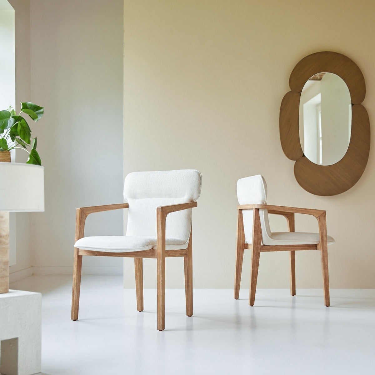Viktor - Fauteuil - Acacia - Beige