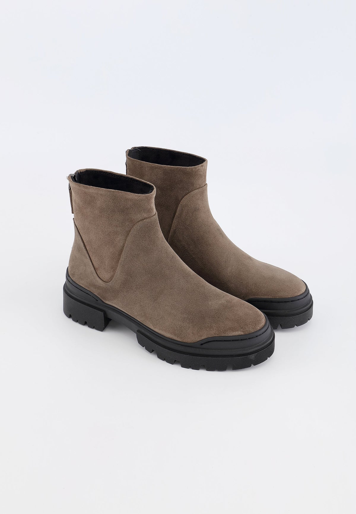 Aura Ankle Boots - Taupe