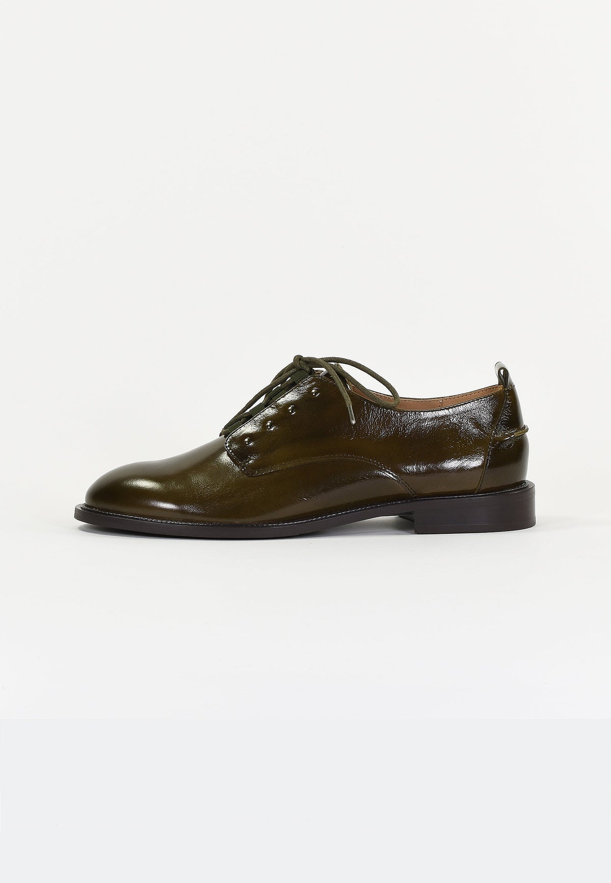 Bristol Derby Shoes - Khaki