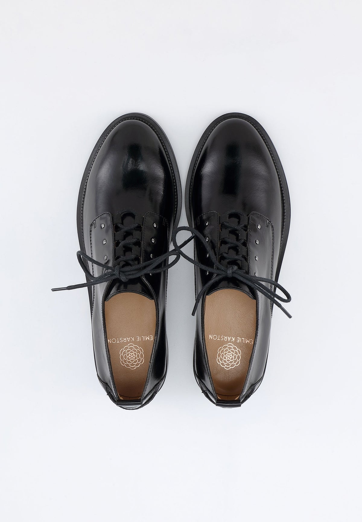 Bristol Derby Shoes - Black