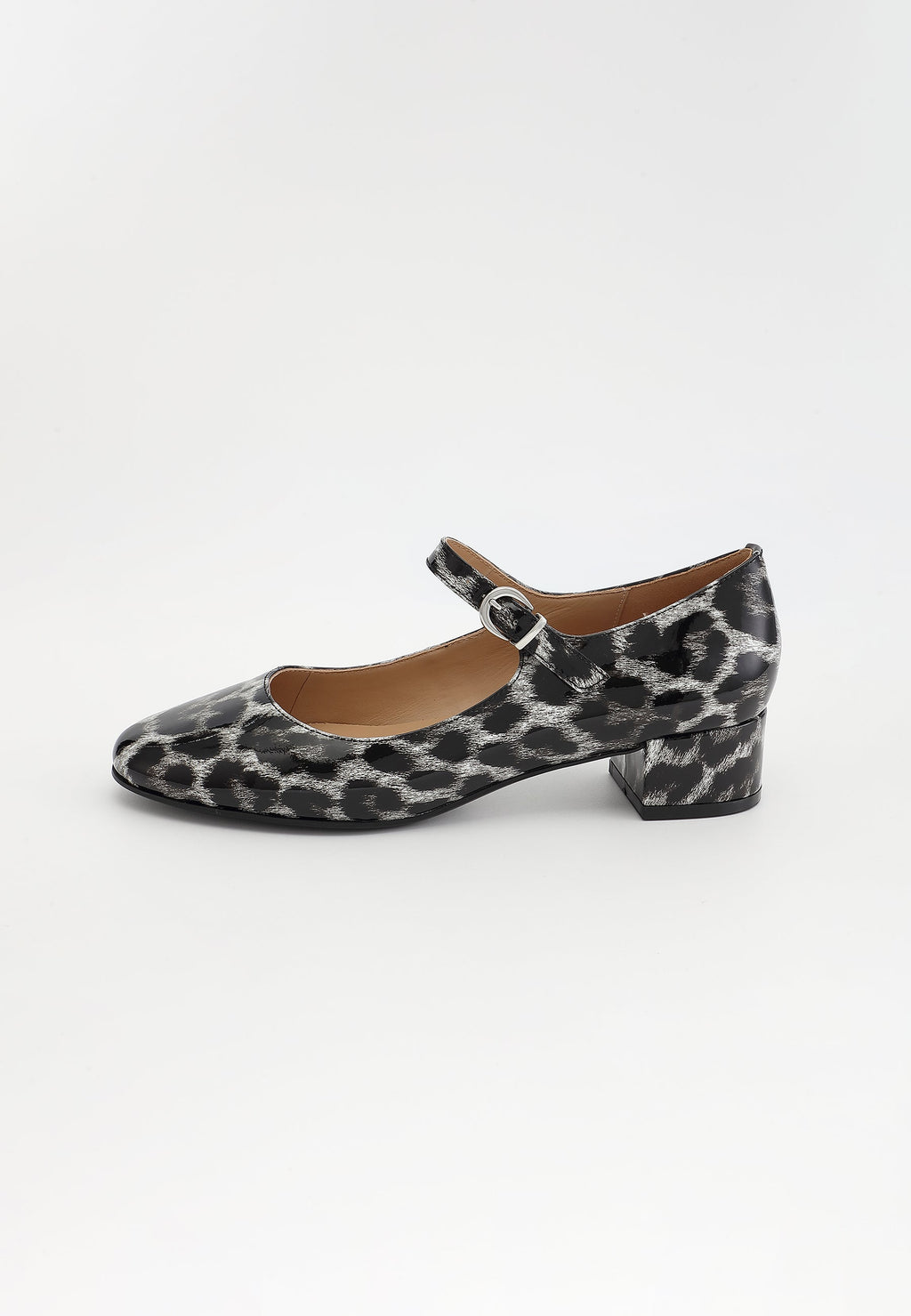 Dorie Ballet Flats - Black Patent Leopard