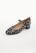 Dorie Ballet Flats - Black Patent Leopard
