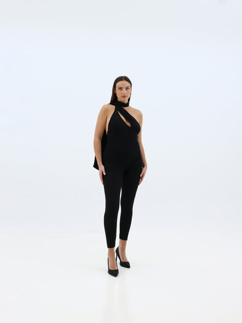 Catsuit Festive - Black