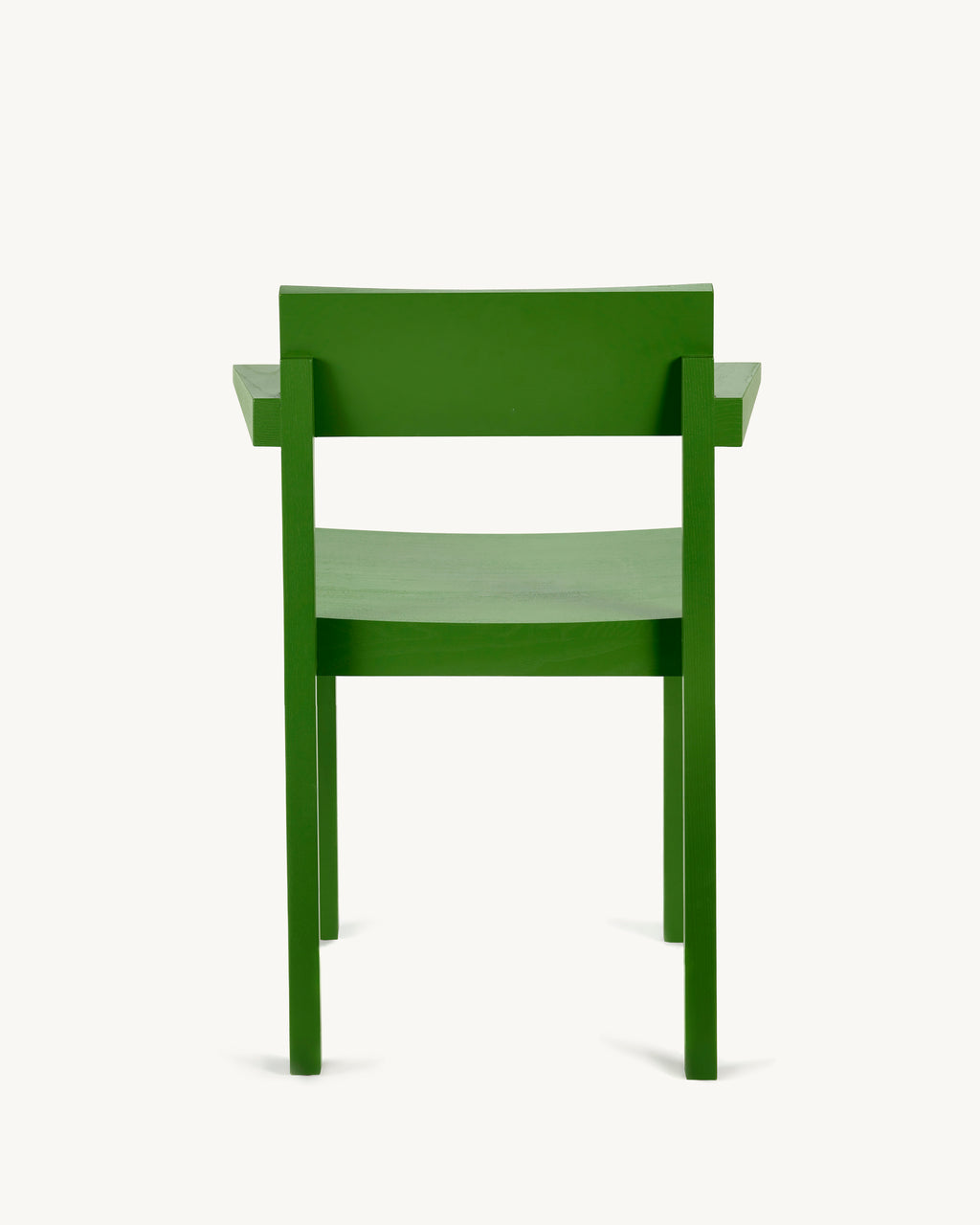 Silent - Chaise À Accoudoirs - Frêne - Grass