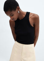 Short Droit Taille Haute