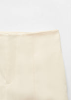 Short Droit Taille Haute