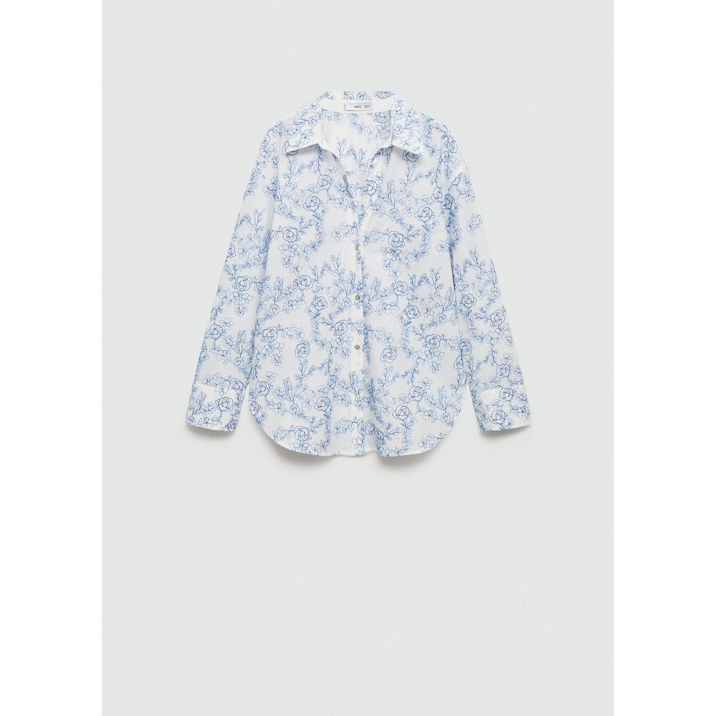 Chemise Brodée Fleurs
