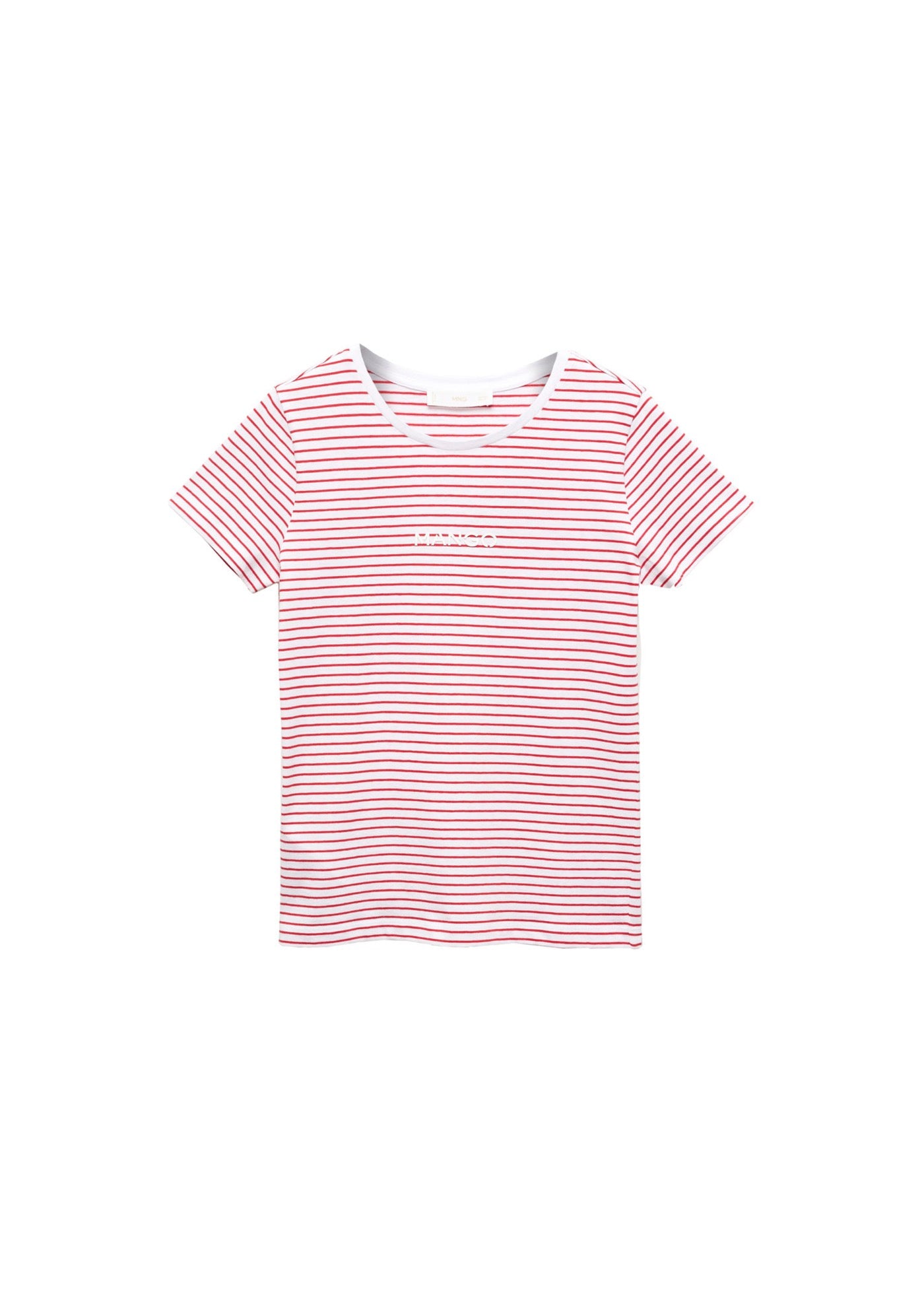 T-Shirt Rayures Logo