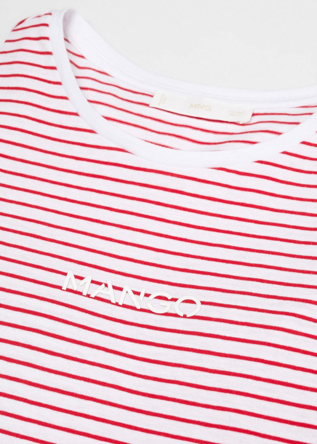 T-Shirt Rayures Logo