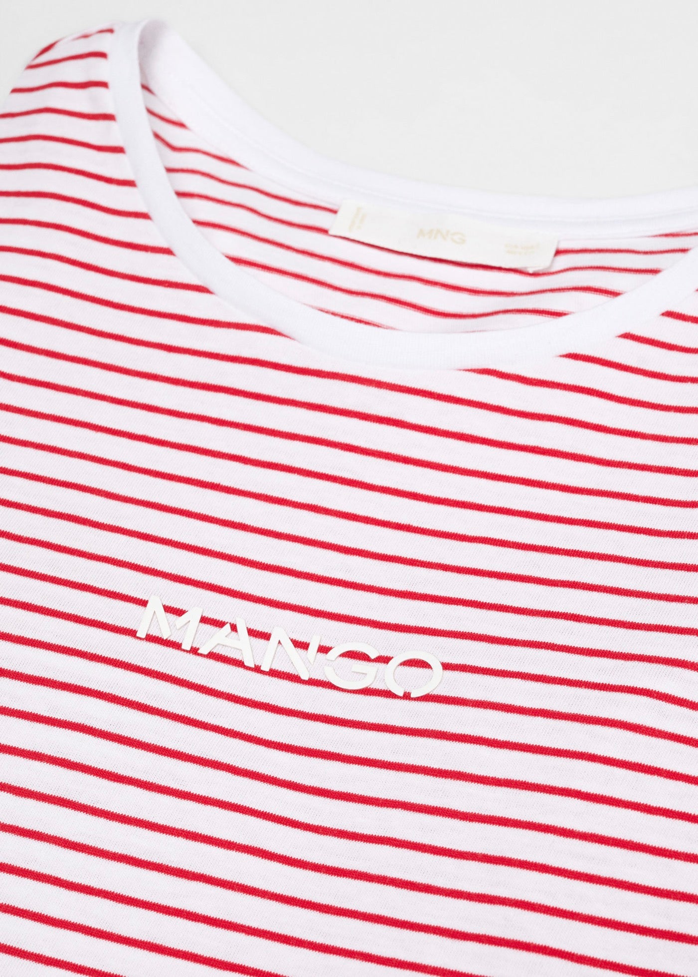 T-Shirt Rayures Logo