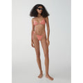 Culotte Bikini Classique Fleurie - Red