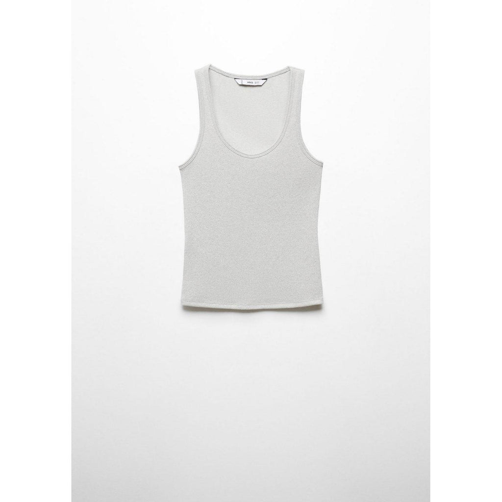 Top Maille Lurex - Silver