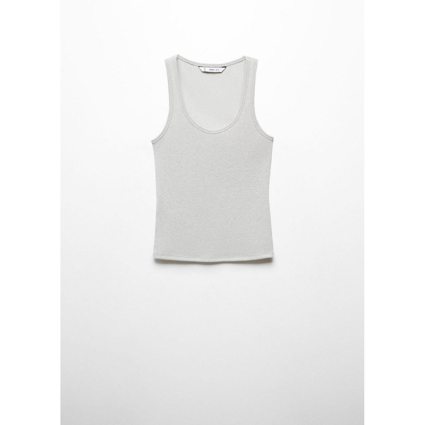 Top Maille Lurex - Silver