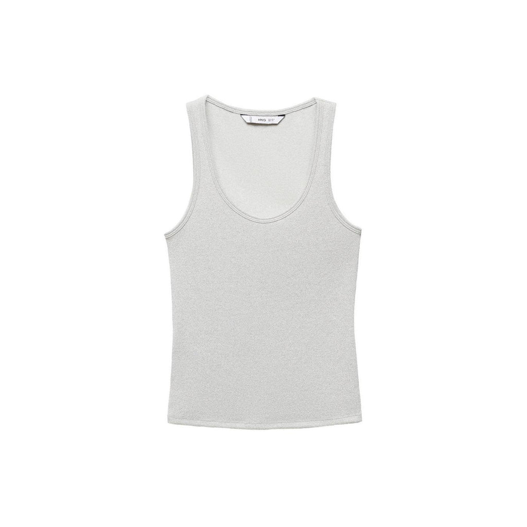 Top Maille Lurex - Silver