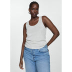 Top Maille Lurex - Silver