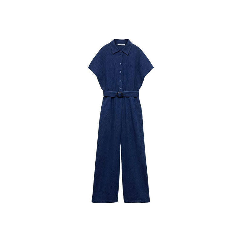 Mono estilo camisa vaquera - Azul noche