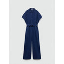 Mono estilo camisa vaquera - Azul noche