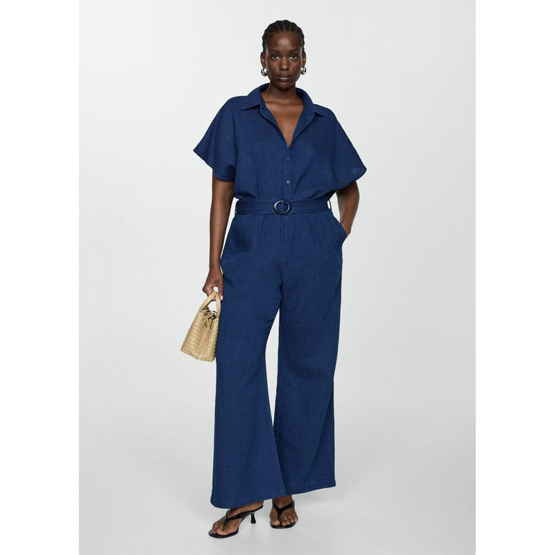 Mono estilo camisa vaquera - Azul noche