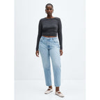 Mom2000 High-Waisted Mom Jean - Medium Blue