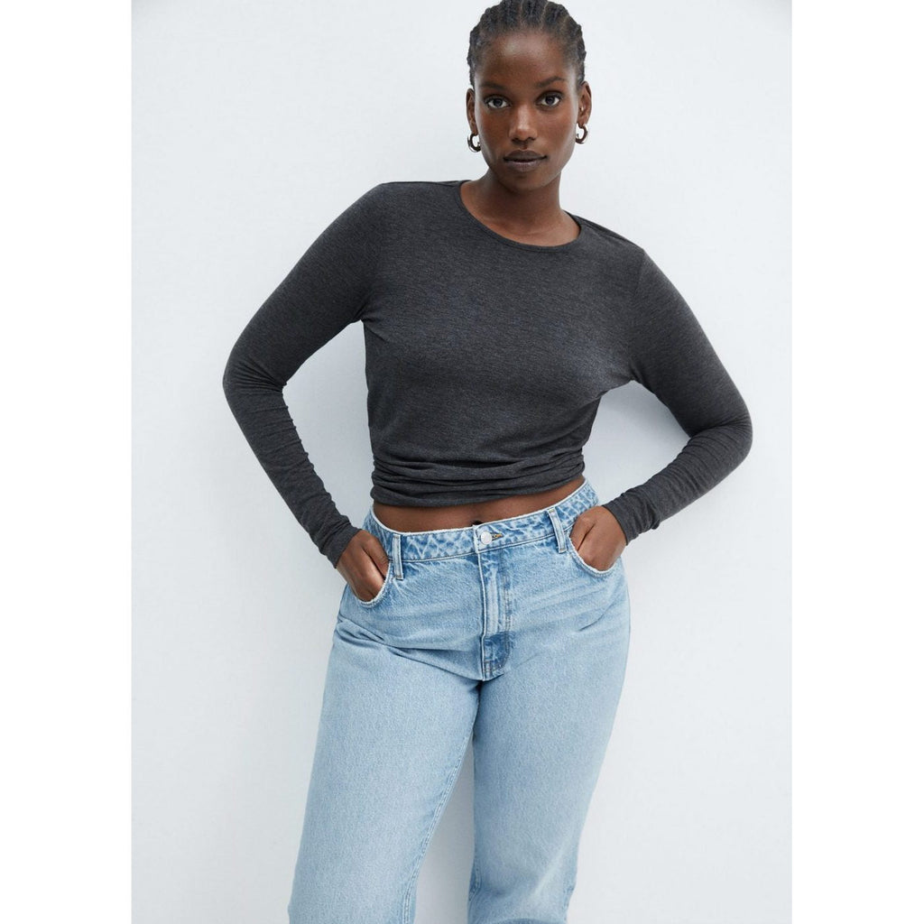 Mom2000 High-Waisted Mom Jean - Medium Blue