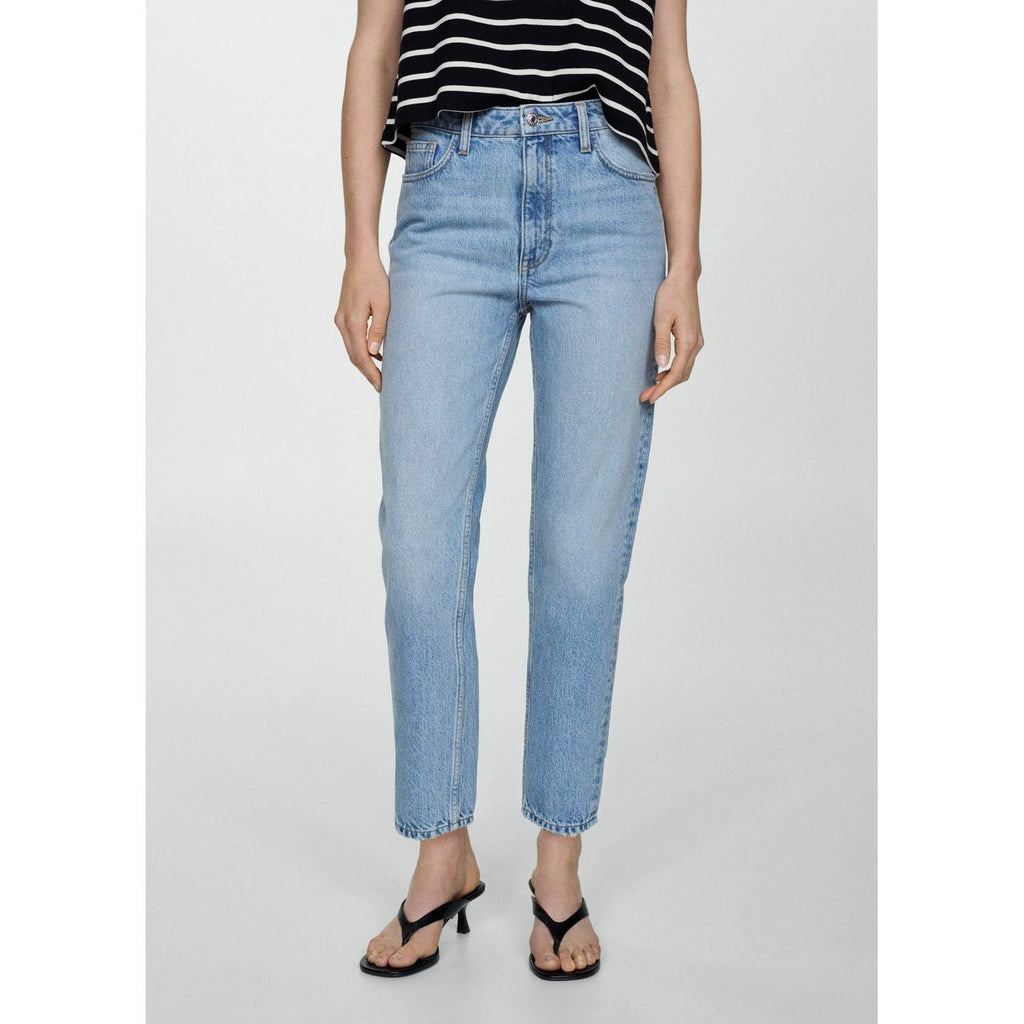 Mom2000 High-Waisted Mom Jean - Medium Blue