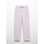Jean Slouchy Cintura Elástica - Light/Pastel Purple