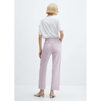 Jean Slouchy Cintura Elástica - Light/Pastel Purple