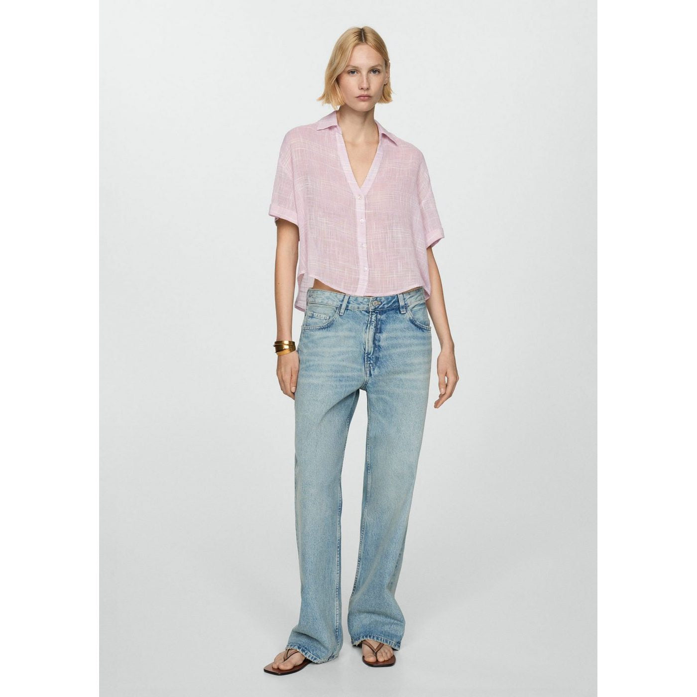 Blusa Coco - Rosa Pastel