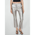 Pantalon Flare Métallisé - Silver
