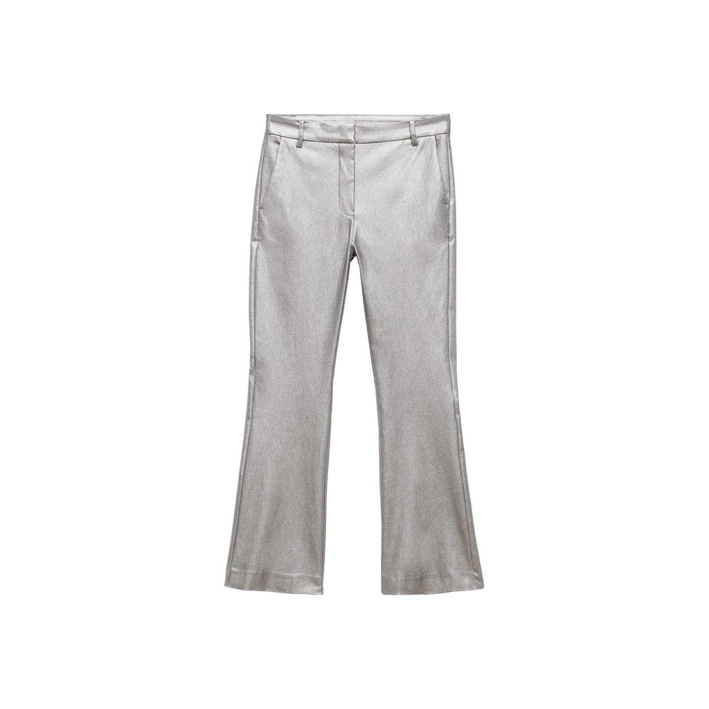 Pantalon Flare Métallisé - Silver