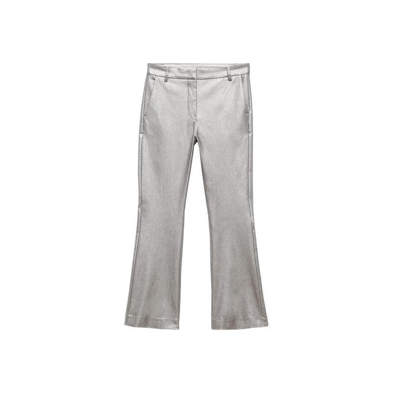 Pantalon Flare Métallisé - Silver